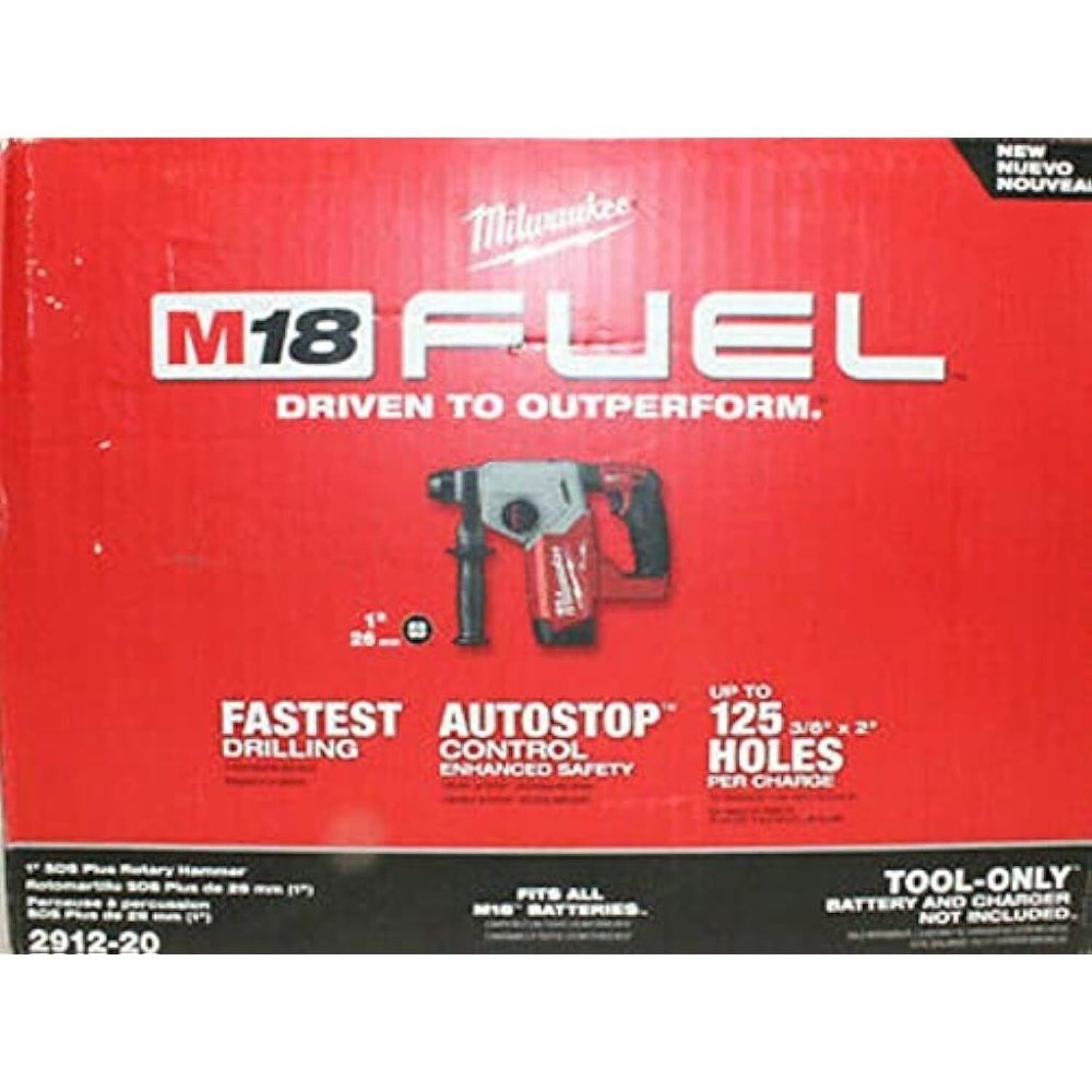 Milwaukee 2912-20 M18 FUEL Brushless Rotary Hammer (Tool Only)